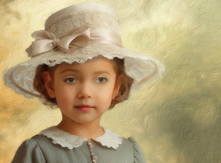 sample of old masters paint brush strokes